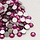 Flatback Rhinestones Fuchsia Pink 4.6~4.8mm, 60 pieces