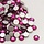 Platte Strass Steentjes Fuchsia Roze  4.6~4.8mm, 60 stuks