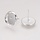Stud Earring 12mm, fits 10mm Cabochon, Nickel Free, 6 pieces