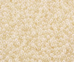 7 gram Seed Beads 2mm Cream Shine
