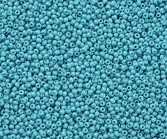 7 gram Seed Beads 2mm Aqua Blue