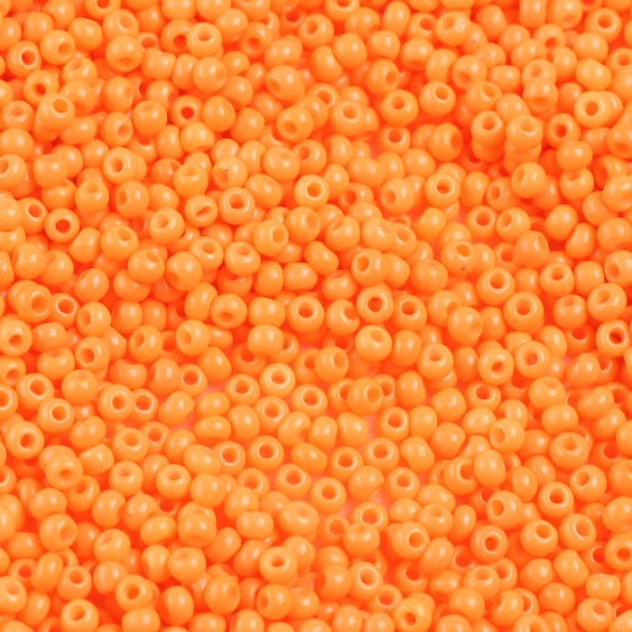 7 gram Seed Beads 2mm  Light Oranje