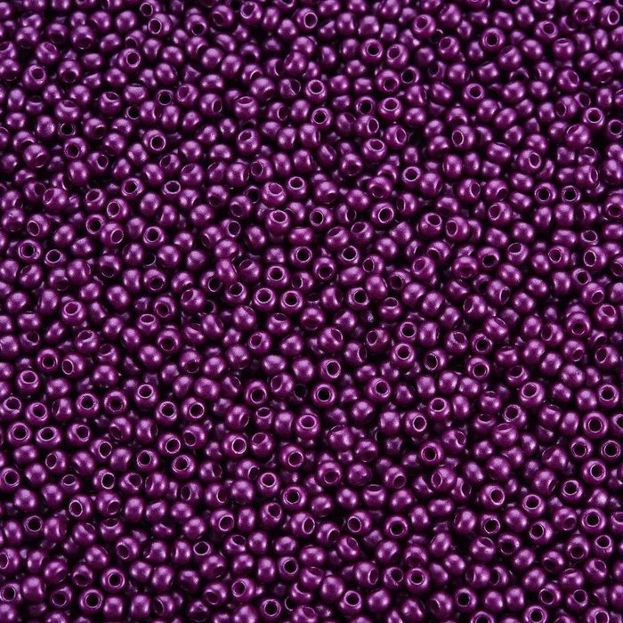 7 gram Seed Beads 2mm Violet Purple