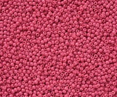 7 gram Seed Beads 2mm Dark Pink