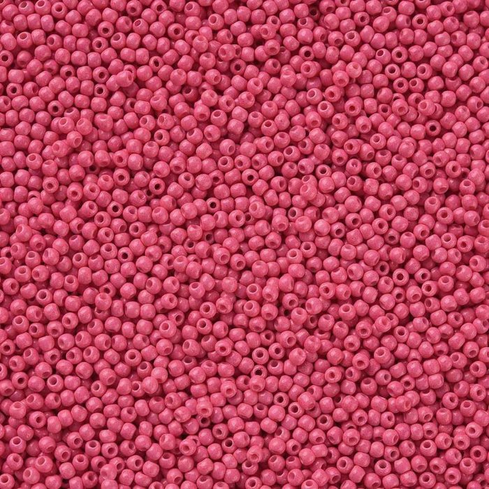 7 gram Rocailles 2mm Donker Roze