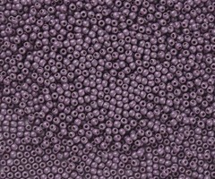 7 gram Seed Beads 2mm Vintage Purple
