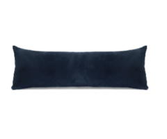 Luxurious Velvet Pillow Jewelry Display Dark Blue 23x8cm