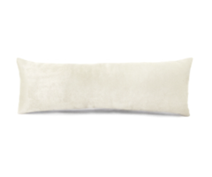 Luxurious Velvet Pillow Jewelry Display Off-white 23x8cm