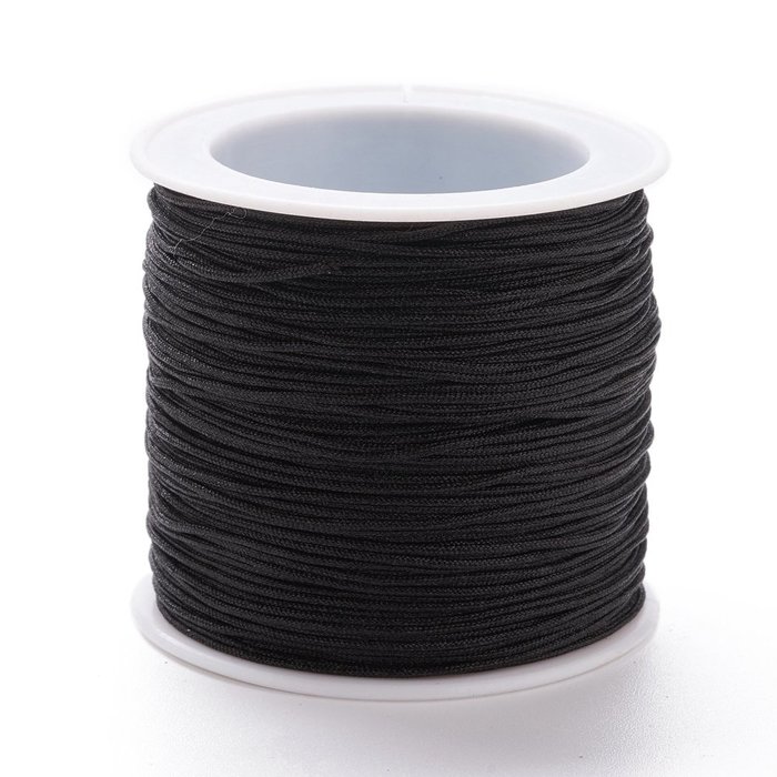 5 meter Macramedraad 0.8mm Zwart
