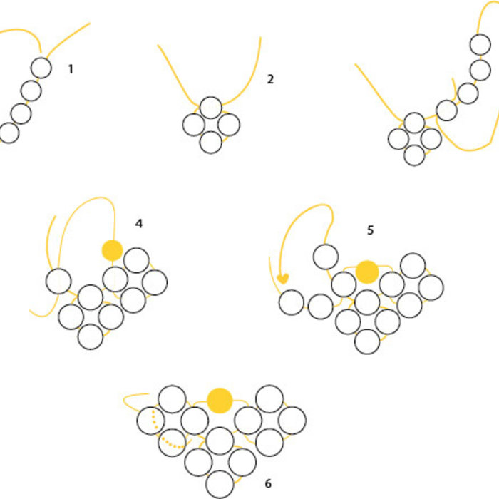 How to make Pearl Hanging Earrings with Copper Wire Inspi487