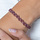 Bracelet set with faceted beads and seed beads Inspi493