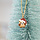 Bear with Santa hat necklace