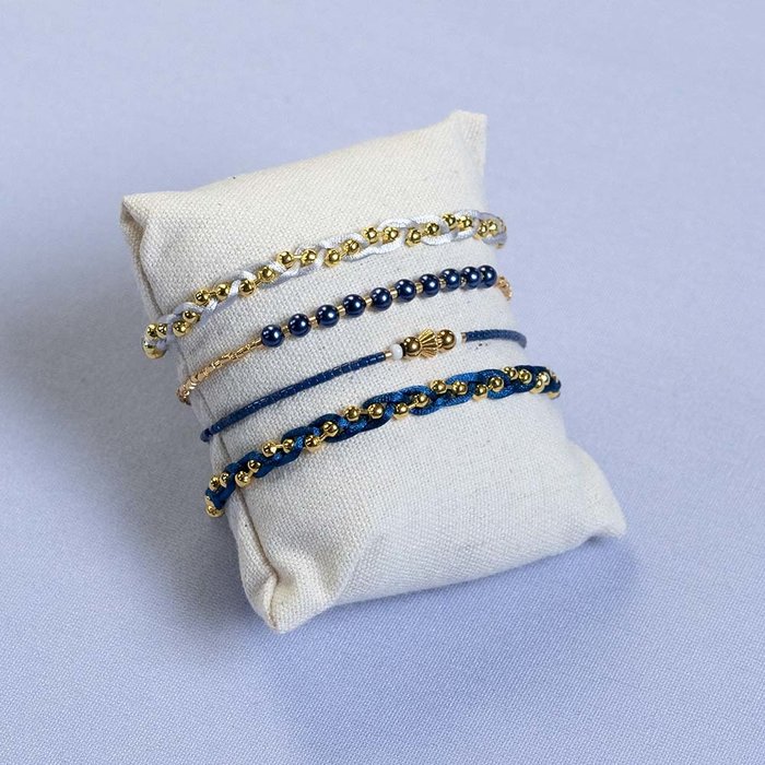 Inspiratiesetje feestdagen  donkerblauw en goud Inspi502