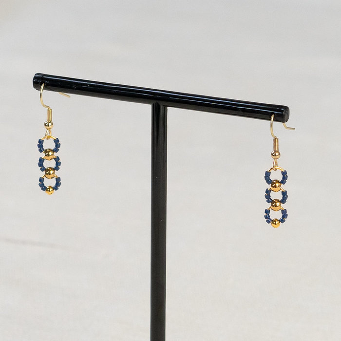 Miyuki Delica's 11/0 Duracoat Opaque Dyed Navy, 5 gram