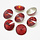 Rivoli Pointstone 12mm Red