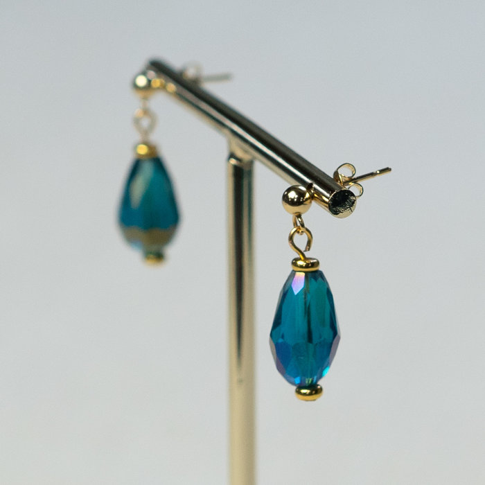 Earrings with drop bead Inspi516