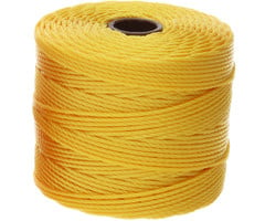 S-LON BEAD CORD: ORANGE 77YD - Capital City Beads