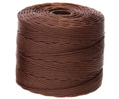 S-lon Cord 0.5mm Mahogany Brown Spool 70 meter