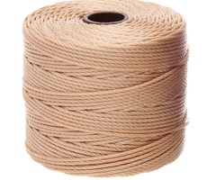 S-lon Draad 0.5mm Licht Bruin Rol 70 meter