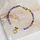 Beaded Bracelet with Amethyst Inspi524