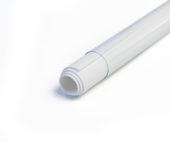 Ultrasuede Wit 21x21cm - voor beadbacking / beadwork / beadembroidery