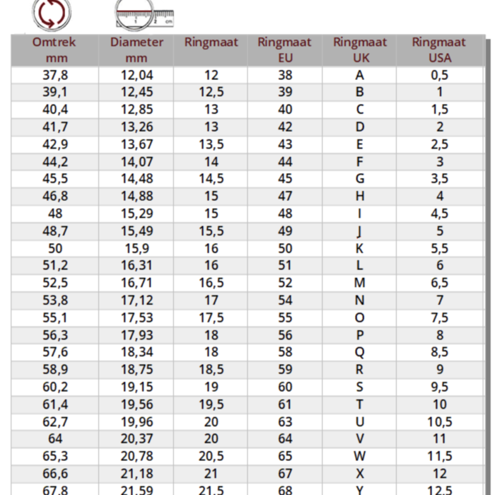 Ring stick and sizer combo