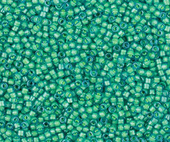Miyuki Delica's 11/0  Luminous Mermaid Green, 5 gram