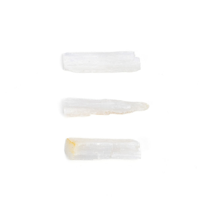 Seleniet Ruwe Edelsteen Medium 35~45x8~12x8~12mm