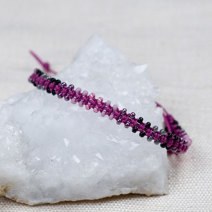 S-lon Cord 0.5mm Fuchsia Spool 70 meter