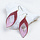 Folded Miyuki peyote earring Inspi530
