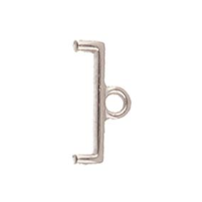 Cymbal Eindkapje 12x6mm Antiek Zilver Plated voor Beadwork