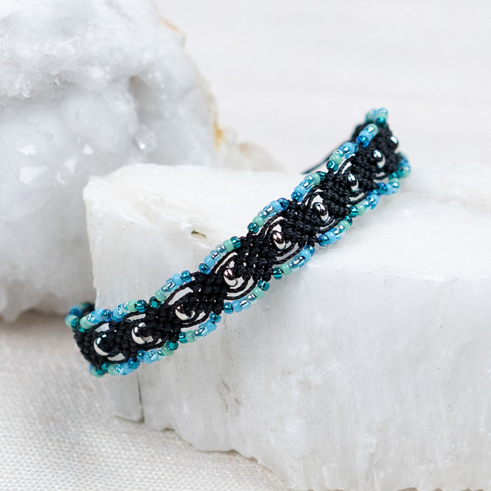 Miyuki Rocailles 11/0 -  Blue Lagoon, 5 gram