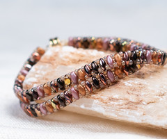 Easy bracelet making with Superduo beads