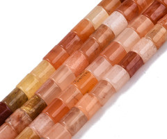 Natural Pink Aventurine Gemstone Beads 6~6.5x6~7mm, strand 55 pieces