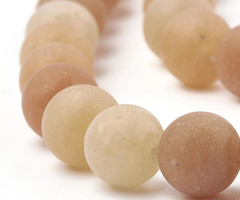 Natural Rode Aventurijn Frosted Edelsteen Kralen 4mm, streng 85 stuks
