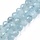 Natural Aquamarine Faceted Gemstone Beads 5.5~6x6mm, strand 28 pieces
