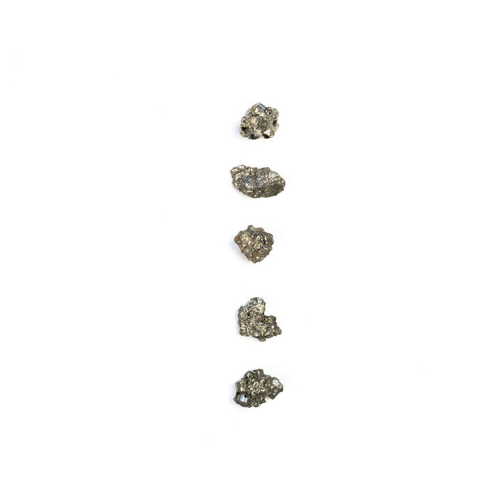 Pyriet Ruwe Edelsteen Klein 6~12mm