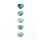 Amazonite Tumblestone Heart Gemstone 33x30mm