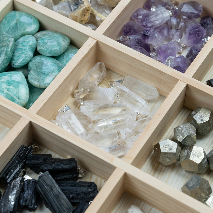 Natural Edelsteen Bedel 14x10.5mm Amethist - Copy