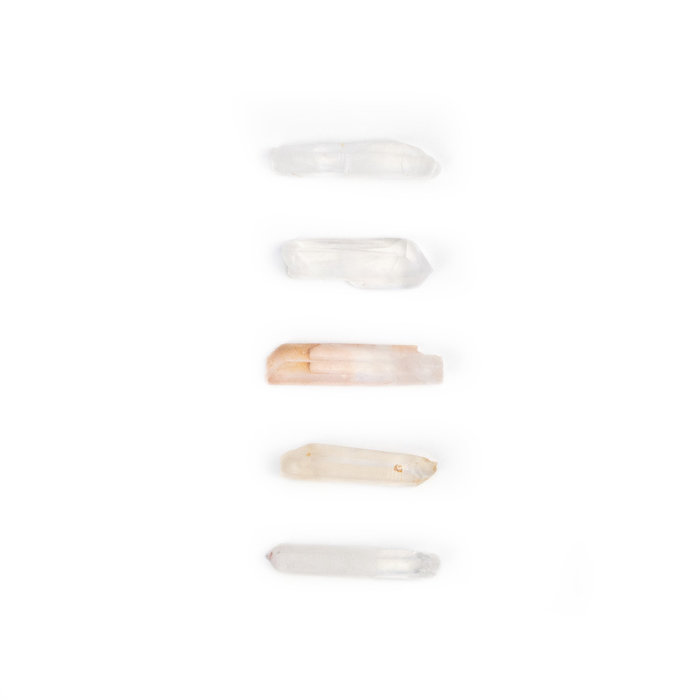 Rock Crystal Rough Gemstone Large 33~40x8~10x8~11mm