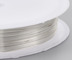 Koperdraad Zilver 0.2mm voor Wire Sieraden, 25m