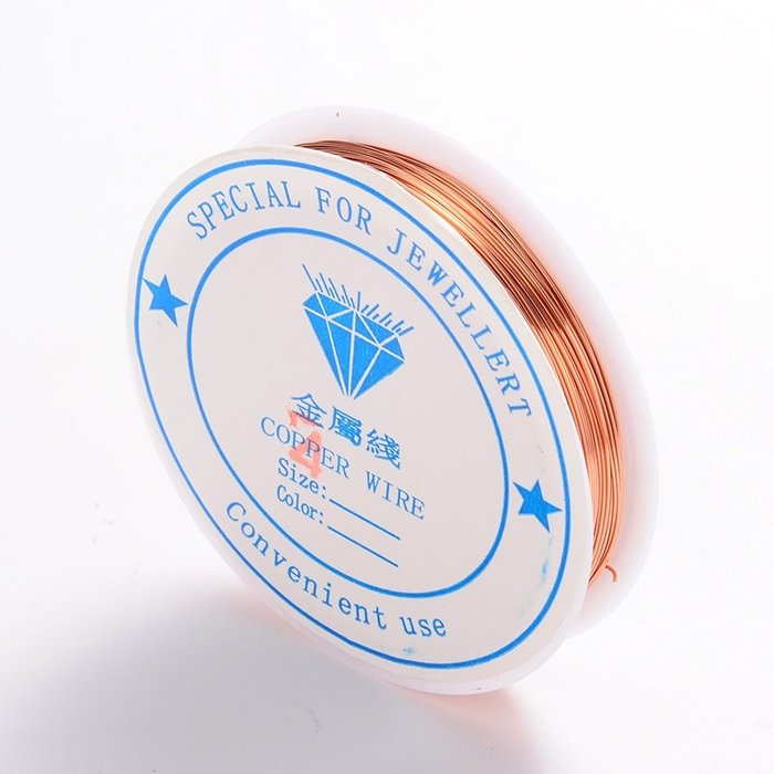 Nikkelvrij Koperdraad Koper 0.8mm voor Wire Sieraden, 3m