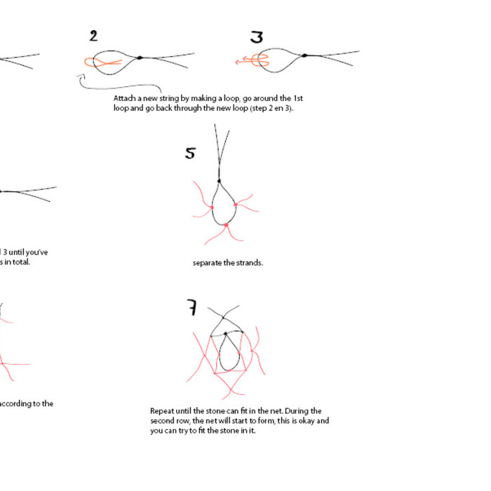 How to make a Macramé Gemstone Necklace  Inspi536