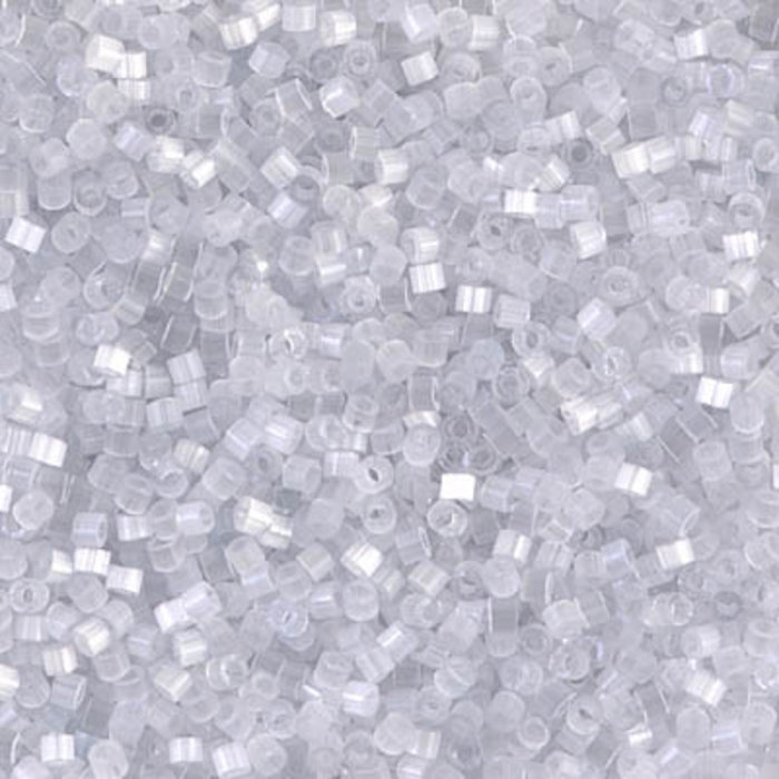 Miyuki Delica's 11/0 Pale Gray Silk Satin, 6.4 gram
