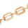 Colored Chain Large Links 22x15x3mm Peach Golden, 1 meter