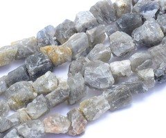 Natural Labradorite Rough Gemstone Nugget Beads 6~12x6~10x5~8mm, strand 40 pieces