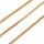 1 meter Stainless Steel 1.5mm Boxchain Ketting Goud - A66