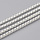 Stainless Steel 3mm Box Chain Silver, 1 meter