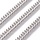Stainless Steel 5mm Curb Chain Ketting Zilver, 1 meter