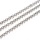 Stainless Steel 4mm Rolo Chain Silver, 1 meter